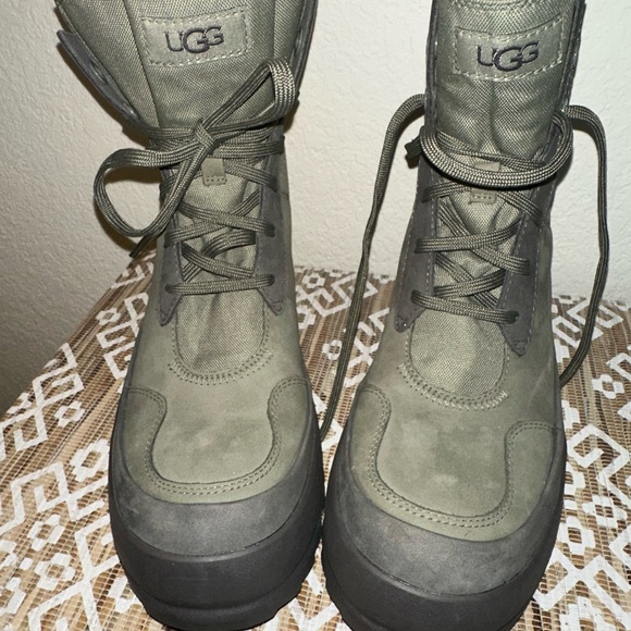 UGG Olive Lace-Up Boots - Picture 2 of 5
